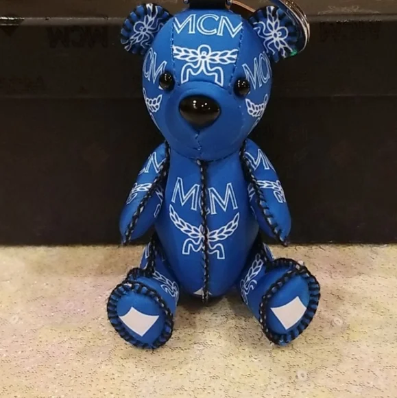 MCM | Accessories | Mcm Teddy Bear Keychain | Poshmark